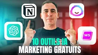 Miniature : Découvrez 10 outils IA marketing 100% gratuits et révolutionnez votre stratégie.