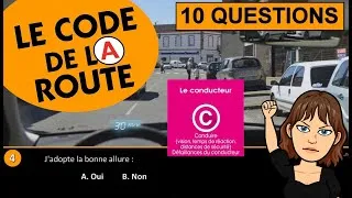 Miniature : TEST #1C: 10 Questions Code de la route