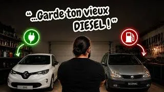 Miniature : Pourquoi je garde une voiture thermique malgré mes voitures électriques.
