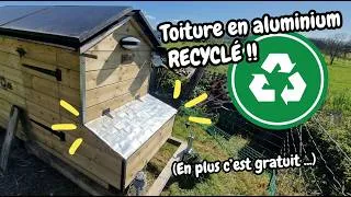 Miniature : Fabriquer des tuiles gratuitement avec des canettes en aluminium !
