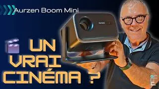 Miniature : Mini projecteur AURZEN Boom Mini : Un vrai cinéma nomade à petit prix ?