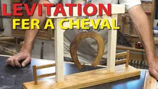 Miniature : Un fer à cheval qui lévite ! Voici comment le fabriquer