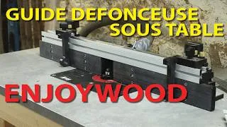 Miniature : Projet menuiserie : Une table de défonceuse ultra précise