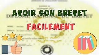 Miniature : Comment avoir son Brevet facilement ! Les étapes clés pour réussir