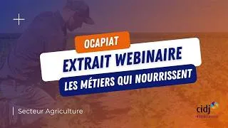 Miniature : Extrait webinaire - Cultiver, protéger, aménager : des métiers concrets, utiles et durables