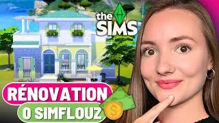 Miniature : J'ai zéro simflouz (OU PRESQUE) pour rénover cette maison 😲 LES SIMS 4