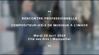Miniature : Journée compositeurs compositrices de musique à l'image en Occitanie