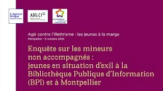Miniature : Enquête sur les mineurs non accompagnés : jeunes en situation d'exil à la BPI et à Montpellier