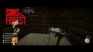 Miniature : Sons of the forest #2. On récupère l'arme de poing,la marmite,des plans pour la base.