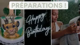 Miniature : BIRTHDAY 1 AN : ORGANISATION, PRÉPARATIFS , PRESTATAIRES #vlog