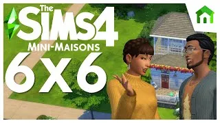 Miniature : Sims 4 Mini-maisons 🏠📏 Speedbuilding 6x6