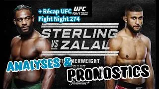 Miniature : UFC Fight Night 274 - Sterling vs Zalal - Analyses & Pronostics #ufc #mma #ufcfightnight