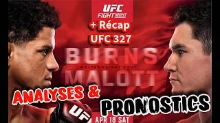 Miniature : UFC Fight Night 273 - Burns vs Malott - Analyses & Pronostics #ufc #mma #ufcfightnight