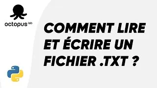 Miniature : LIRE ET ÉCRIRE UN FICHIER .TXT EN PYTHON