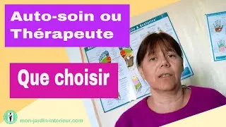 Miniature : Auto-soin ou thérapeute  quel choix : l'autonomie à ses limites