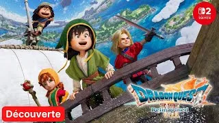 Miniature : J'ai testé la démo de Dragon Quest VII Reimagined sur Switch 2 : Belle découverte !