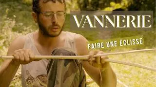 Miniature : Faire une éclisse en noisetier — geste de vannerie sauvage