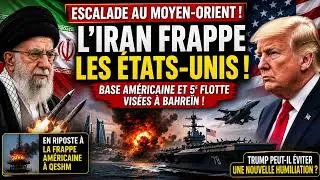Miniature : L’Iran frappe le quartier général de la Cinquième Flotte américaine à Bahreïn et dans la région