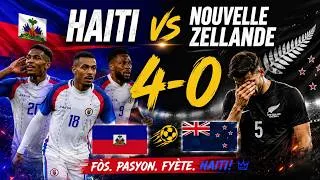 Miniature : 🔥 HAÏTI 4-0 NOUVELLE-ZÉLANDE | Démonstration Totale des Grenadiers 🇭🇹⚽