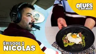 Miniature : Aviation, course à pied et Œufs du Québec : la vraie routine et la recette de Nicolas