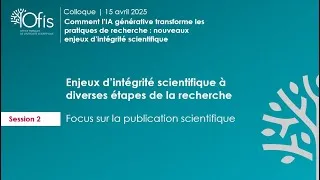 Miniature : SESSION 2 part 2 ColloqueOfis2025