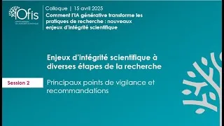 Miniature : SESSION 2 part 1 ColloqueOfis2025