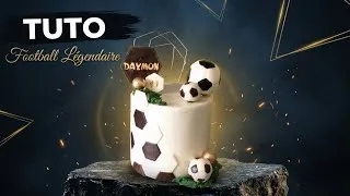 Miniature : ⚽️Cake Design Football ⚽ | Gâteau Thème Foot Élégant et Facile à Réaliser 🎉