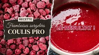 Miniature : 🍓Coulis de Framboise Maison : La Recette Inratable ! 🍓✨ (Framboises Surgelées)