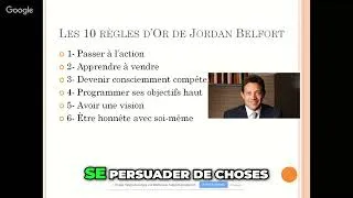 Miniature : Les 10 Règles d'Or de Jordan Belfort 🚀💰