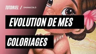 Miniature : 📚ÉVOLUTION COLORIAGE - JE COMPARE AVEC MES ANCIENS COLOS