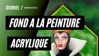 Miniature : 🖍️ TUTO - FOND À LA PEINTURE ACRYLIQUE (IDÉAL POUR LES DÉBUTANTS)