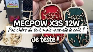 Miniature : Incroyable ce qu'on peut faire avec un laser à ce prix là ! Je teste la MECPOW X3S 12W