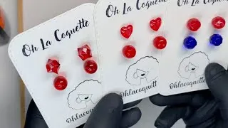 Miniature : Fabriquer des puces d’oreilles en résine uv, c’est simple mais… 