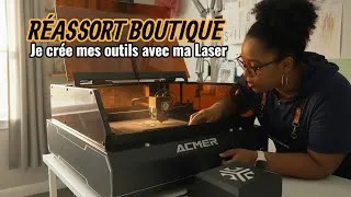 Miniature : Vlog atelier : réassort boutique, machine laser, préparation de commandes