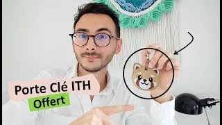 Miniature : Comment broder un Porte Clé - Fichier ITH offert