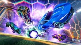 Miniature : Victoire sur Rocket Ligue en compétitif 2 vs 2 avec MZ. I'm on fire
