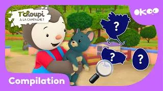 Miniature : T'choupi à la campagne 🐧 | Collecte tous les stickers animaux 🐈 | Compilation