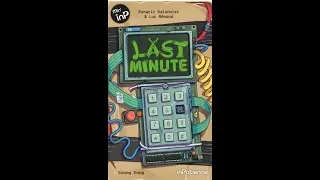Miniature : LAST MINUTE - Règles et critique !
