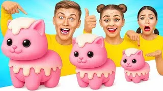 Miniature : Grands, moyens, petits aliments  | Challenge par Olala