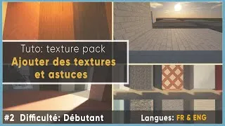 Miniature : TUTO PACK MINECRAFT - #2 Ajouter des textures et organisation [FR - ENG]