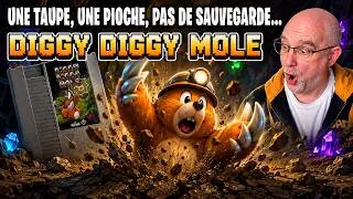 Miniature : Une taupe, une pioche, pas de sauvegarde… Diggy Diggy Mole, un excellent homebrew NES ?