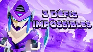 Miniature : J'AI RÉALISER TROIS DÉFIS IMPOSSIBLES SUR BRAWL STARS ! (ft. SamCreLoup)