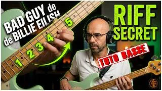 Miniature : Jouer le riff de BAD GUY à la basse facilement : Ma méthode simple.