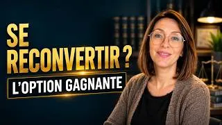 Miniature : METIER JURIDIQUE ⚖️ Réussir sa Reconversion vers le droit !