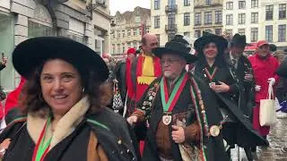 Miniature : Cortège de Saint-Nicolas #folklore #meyboom #brusselslife