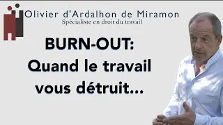 Miniature : Burn-out: Quand le travail vous détruit....