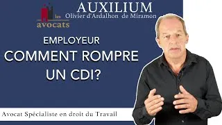 Miniature : Comment rompre un CDI quand on est employeur ?