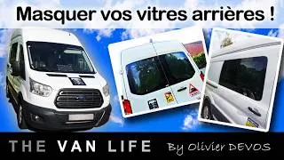 Miniature : THE VAN LIFE : Masquer les vitres avec des panneaux à enlever facilement !