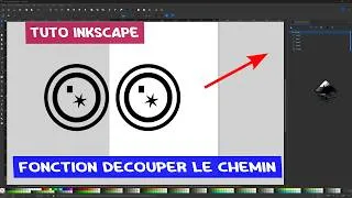 Miniature : Nouveautés d'Inkscape: Tuto Fonction découper le chemin. J'adore cette fonction !!