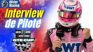 Miniature : Interview de  Benoît Baumel 🎤 Pilote iRacing en GTE Cup